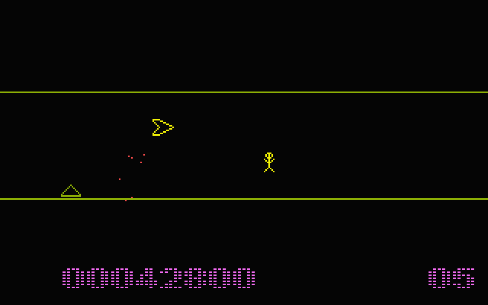 Tunnel Panic atari screenshot